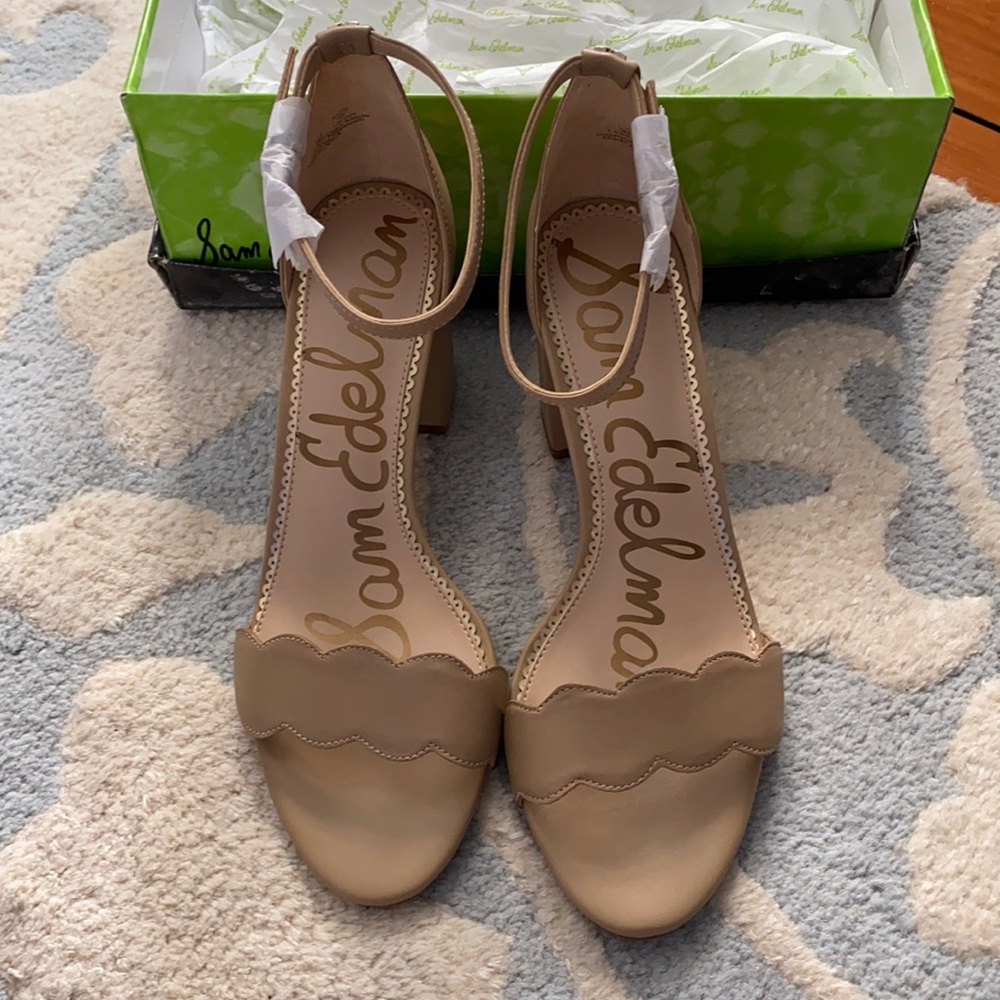 Sam Edelman Odilia nude block heels